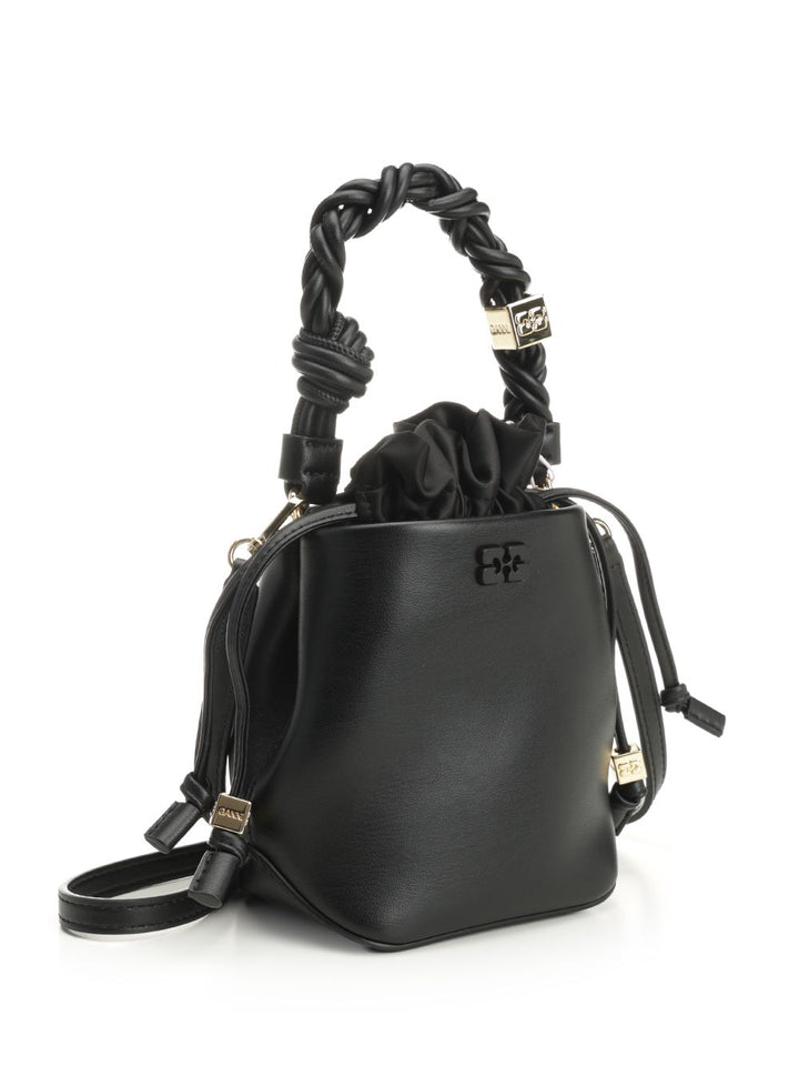 Ganni Ganni Bou Handbags - Nero | 63612f5ce4cd42be3dde1a56951e818db09b95be