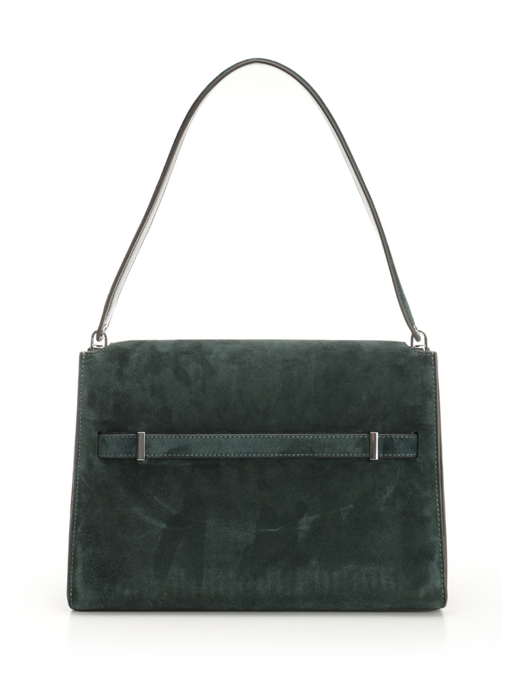 Tory Burch Lee Radziwill Shoulder Bags - Verde | d930709b4480e1c7bf230942a4037b6cacf42718