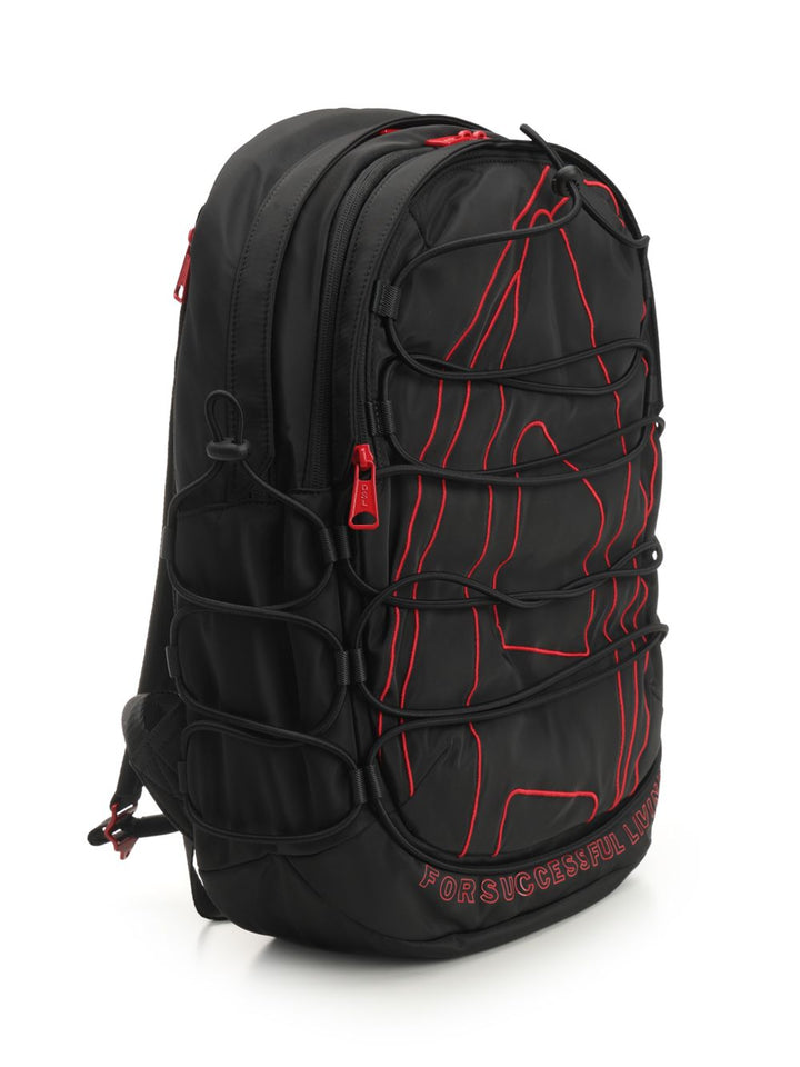 Diesel Tech-D Zaini e Valigie - Nero | 0314647171de6a22135ef7a678098bee1114a3ba
