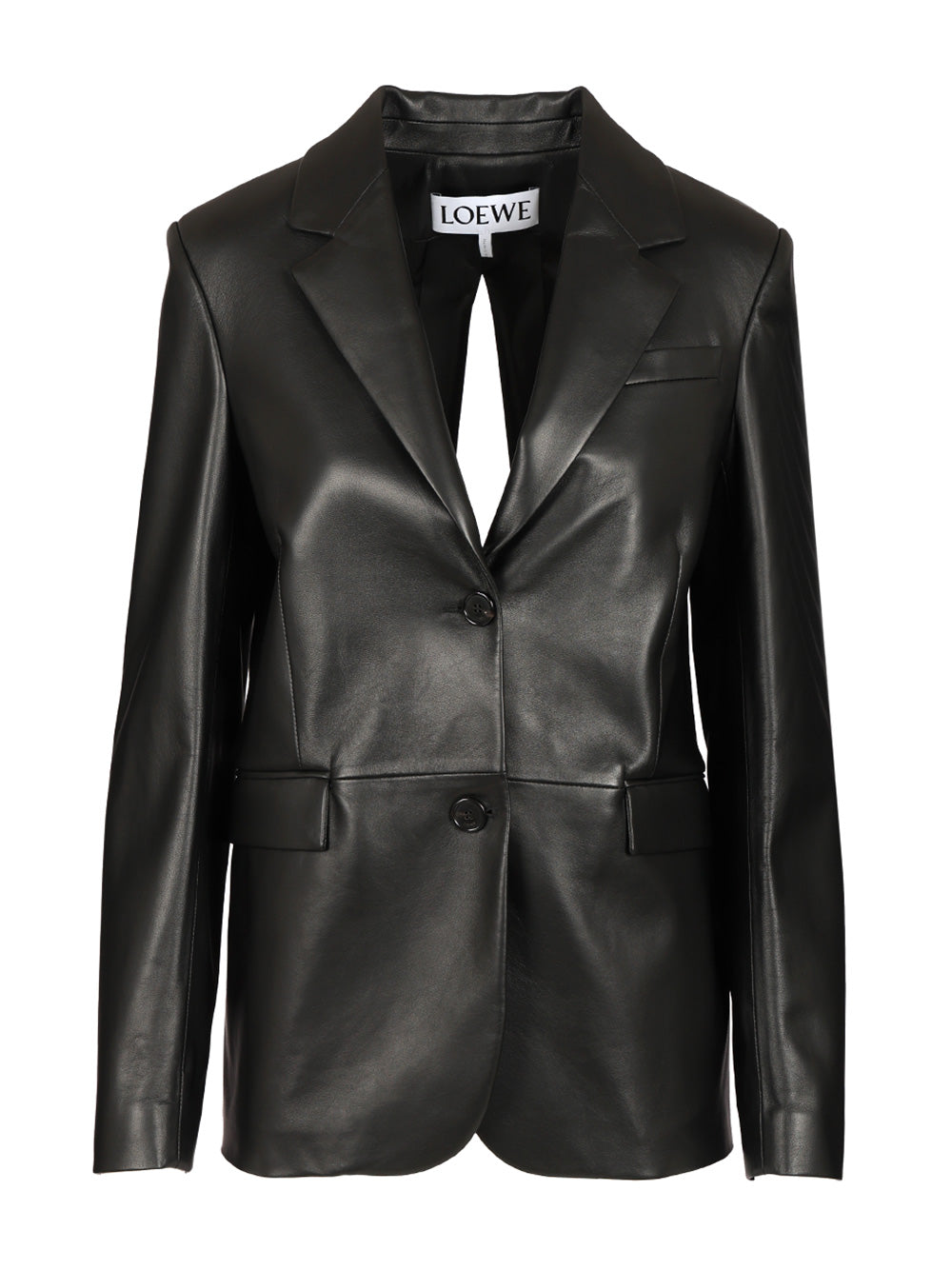 Loewe Lambskin Nappa Jacket Giacche - Nero | fea81d625f7ac53dffc46b7e111e227e9c72f889