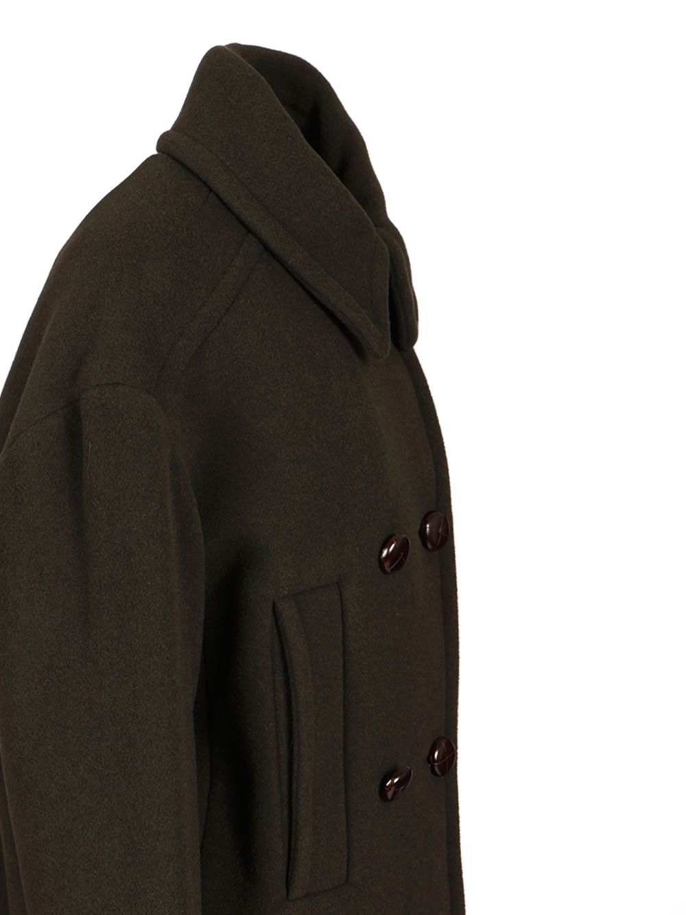 Isabel Marant Fiby Coats - Verde | 8316be07f58c8813ef6811f9957e499c0676f1ce
