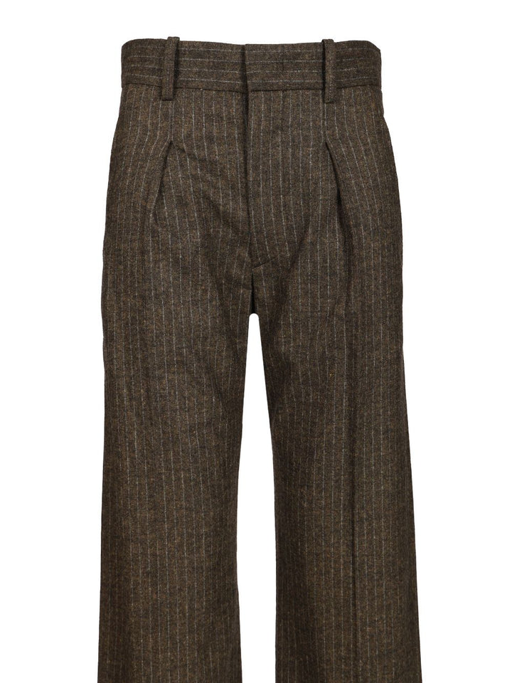 Isabel Marant Lisetta Trousers - Marrone | 187cf43770d9656344ffc5d6090ea2c67df83623