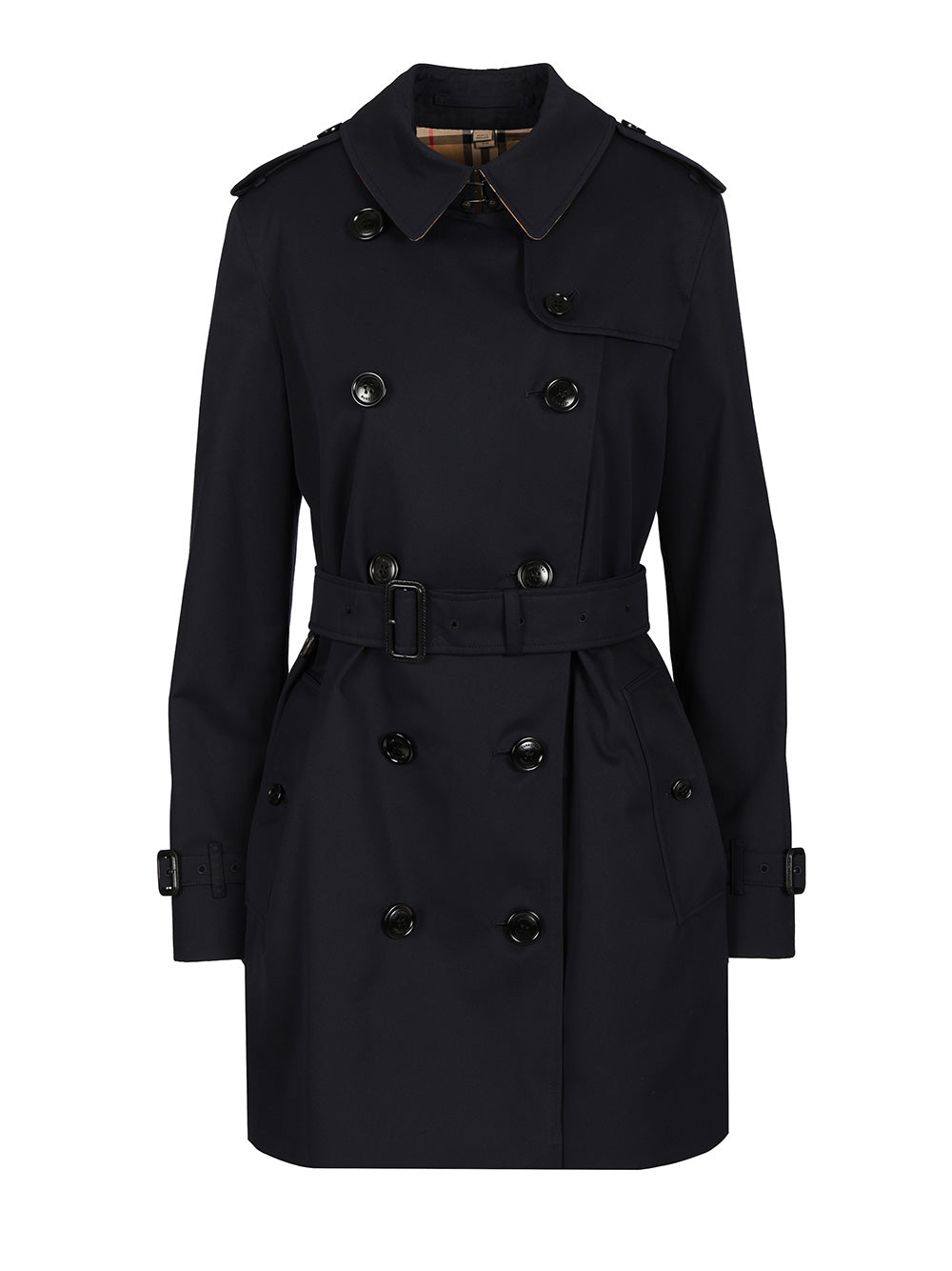 Burberry Heritage Kensington Trench Coat Coats - Blu | 39d24e097d88482d312dc74c7c44e5257e2041b6