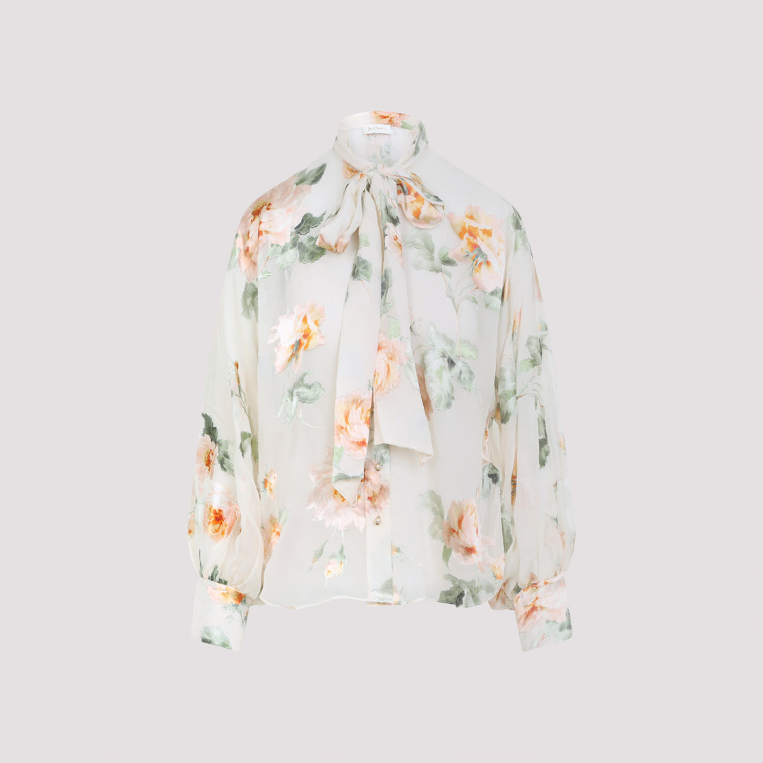 Zimmermann Blouse - Nude & Neutrals | 42652d20f74b47e0184ed1b042a0f50b06692dc4