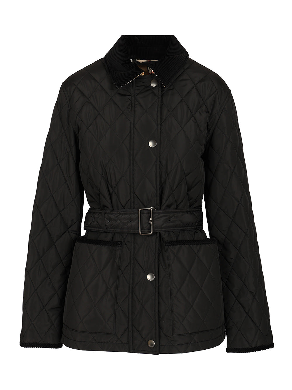 Burberry Nylon Quilted Jacket Giacche - Nero | cf87abdc612d5b1b674c980b26413422cd43482e