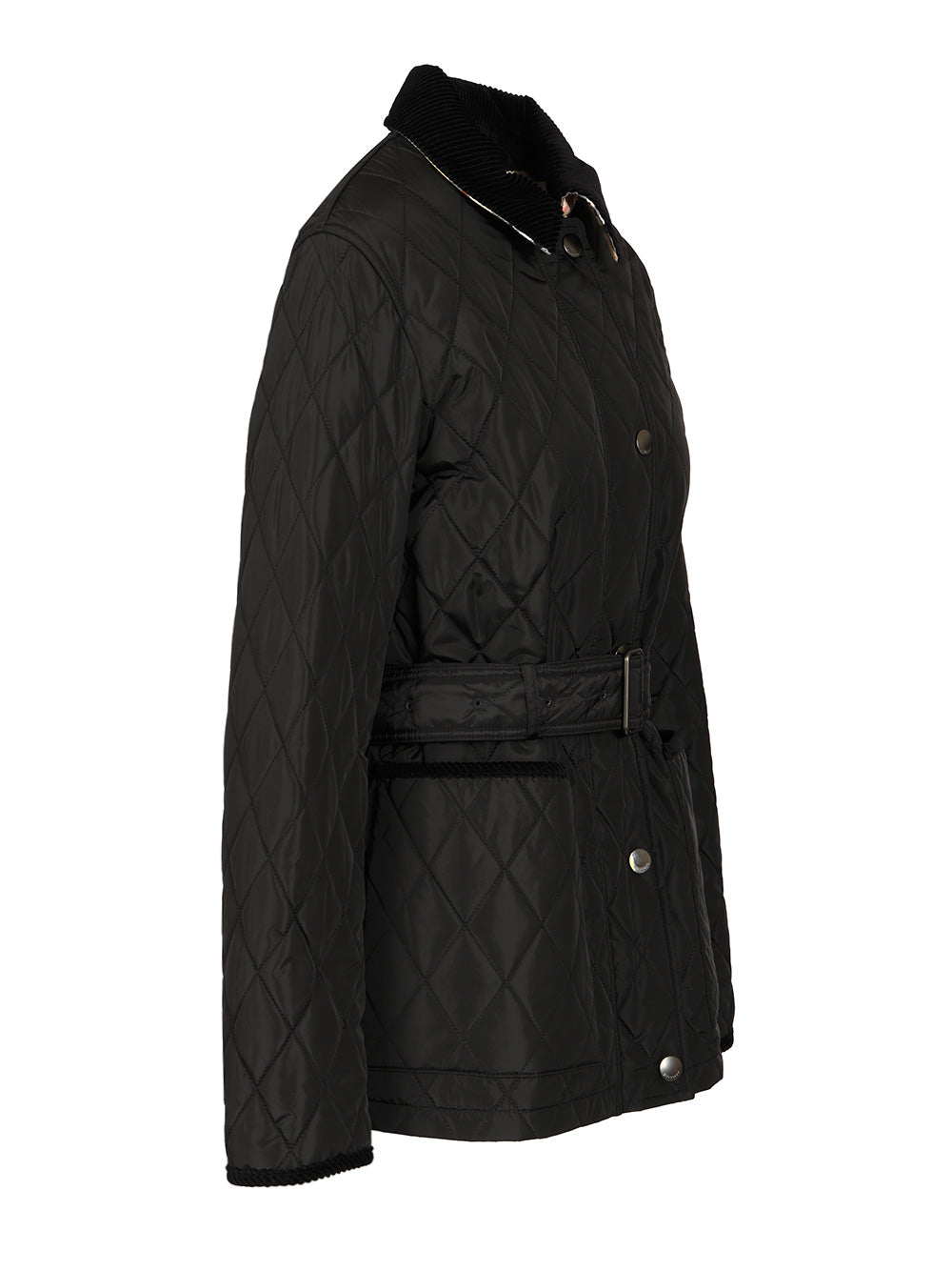 Burberry Nylon Quilted Jacket Giacche - Nero | 7421ca0520f6c8196fa1b9cc9a52153629e73a7d