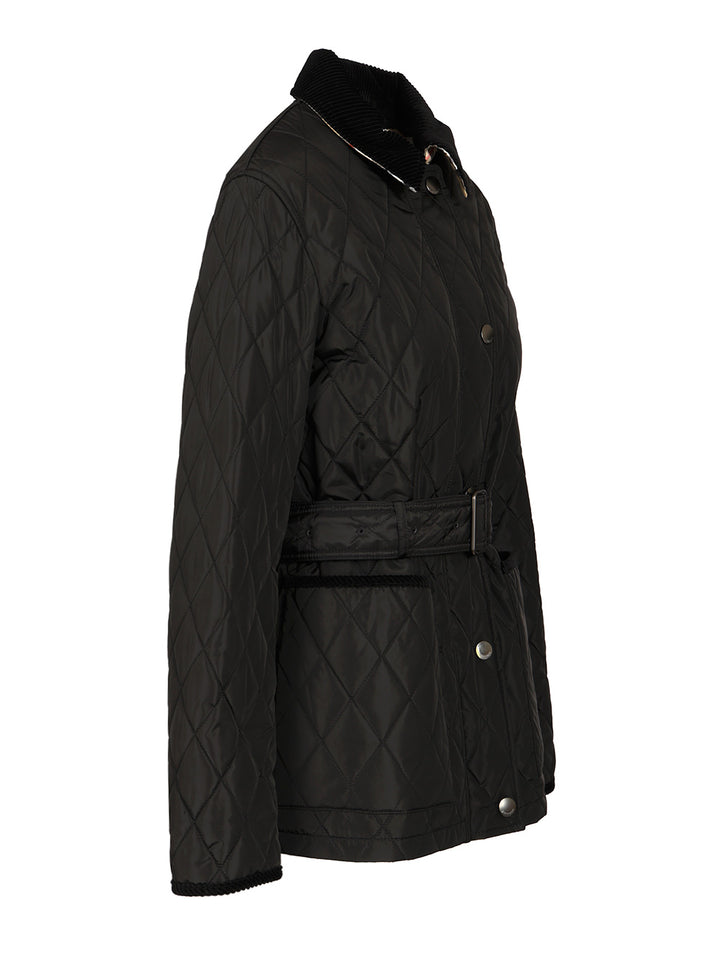 Burberry Nylon Quilted Jacket Giacche - Nero | 7421ca0520f6c8196fa1b9cc9a52153629e73a7d