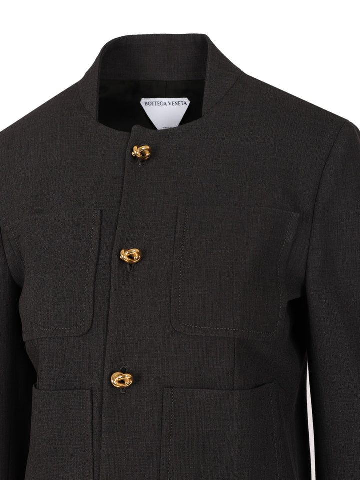 Bottega Veneta Lightweight Cotton Jacket Giacche - Grey | 6cc5cec240606089942a2ea20d5d97c803bb627c