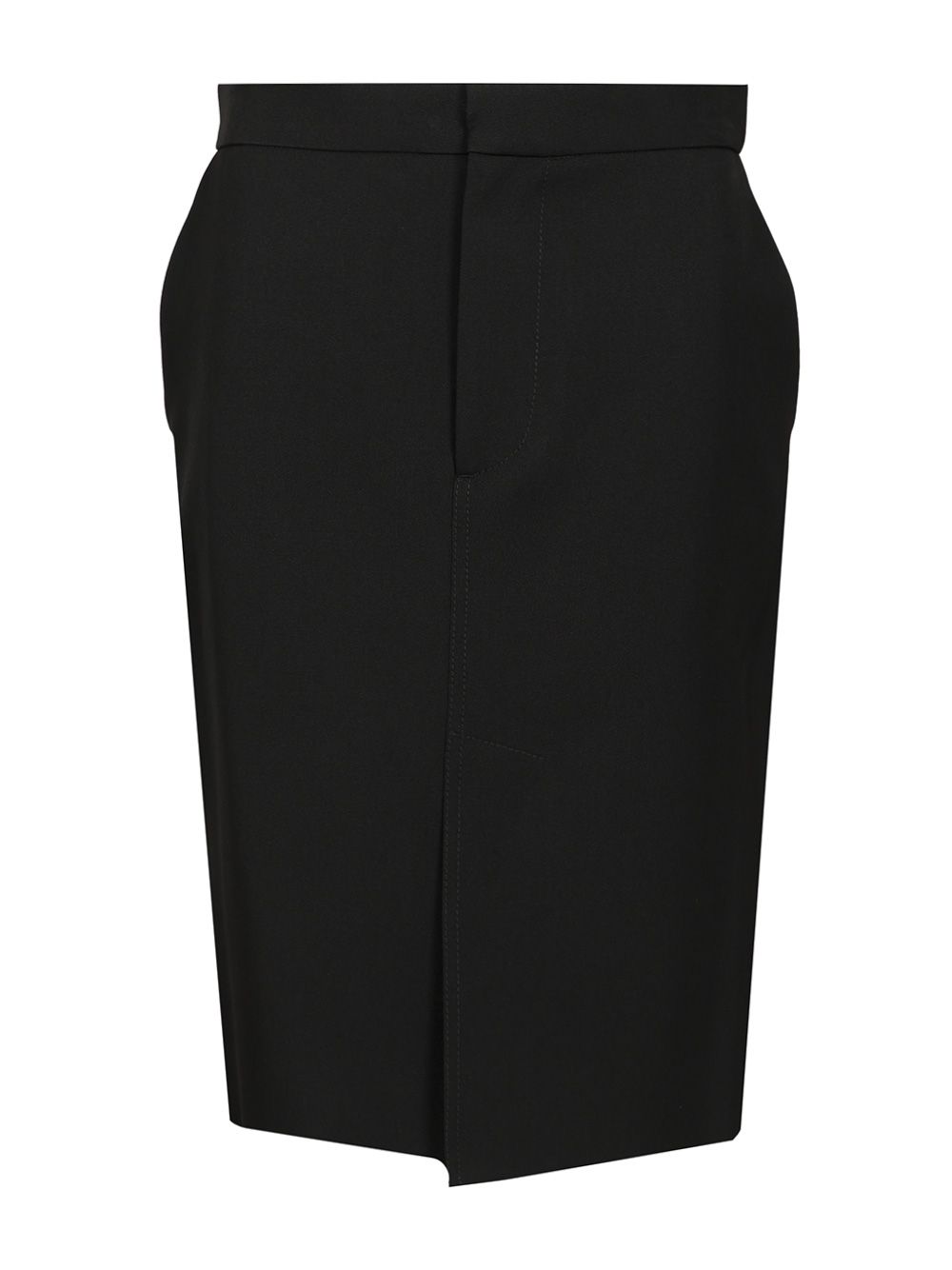 Bottega Veneta Wool Midi Skirt Gonne - Nero | a7edc9a706926b8e0f0b5618f22c571cac263e63