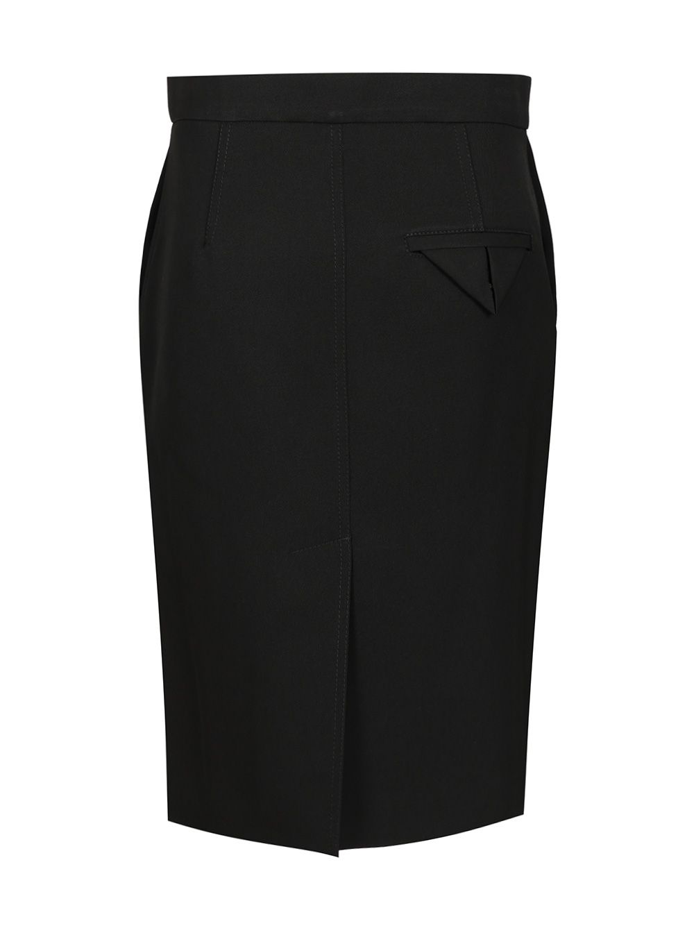 Bottega Veneta Wool Midi Skirt Gonne - Nero | 40dbd6fb59fa0f42c8c0c8fa819767fe75a9ae1e