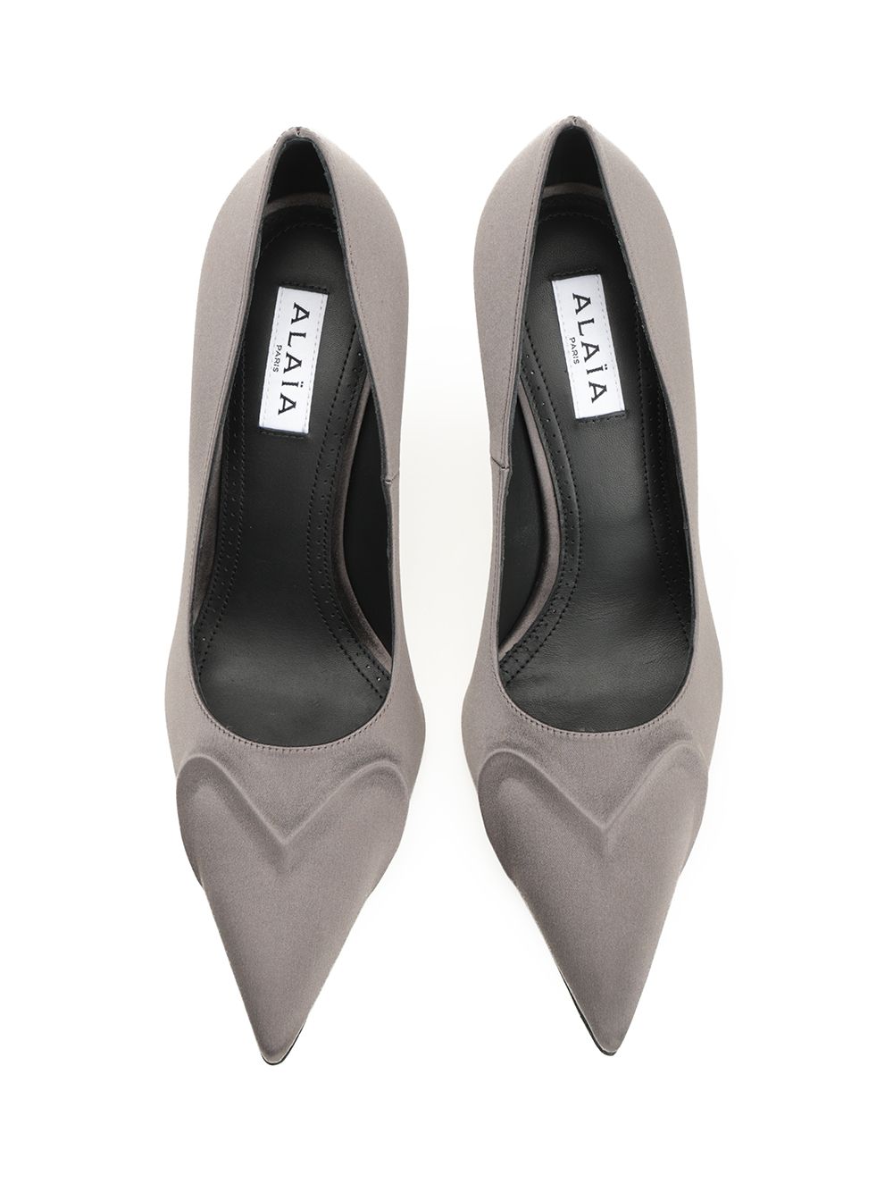AlaÏA Le Cœur 3d Decollete - Grey | da90a42ad7cd74646bb0dbefeda1757706f16cb6