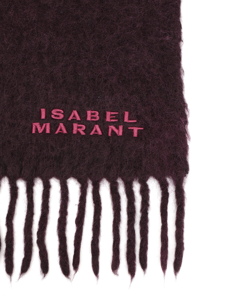 Isabel Marant Firna Scarves And Foulards - Bordeaux | 17bcff65a6fff5616418bda0a638c71d09435dd3