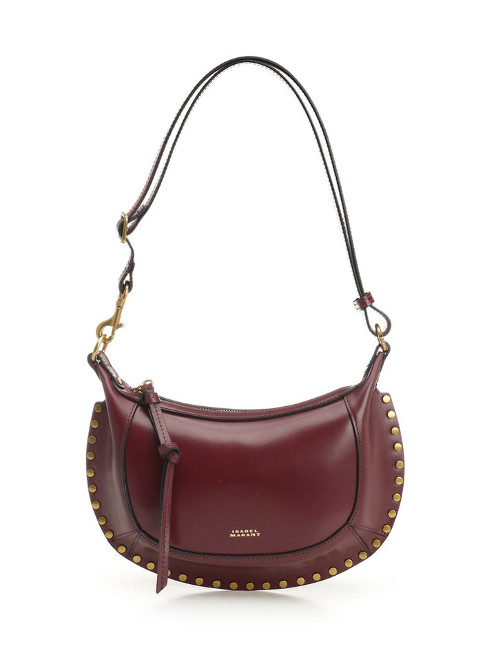 Isabel Marant Oskan Moon Bag Crossbody Bags - Marrone | fcef7c478fbc3874fc0489bf6a36a7f864e6a51a