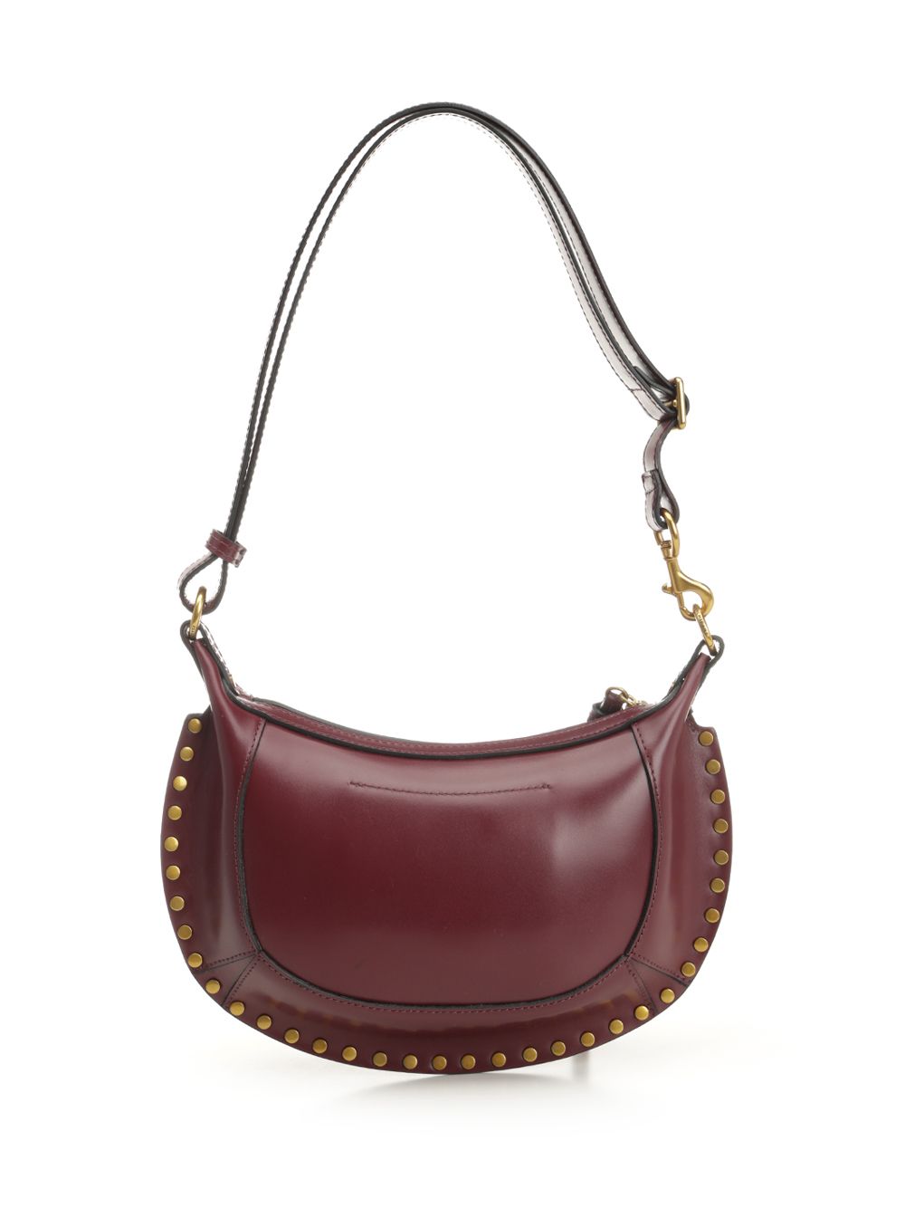 Isabel Marant Oskan Moon Bag Crossbody Bags - Marrone | 5d9bb8cfc64def7b3e86e8c81d275192cd18ac98