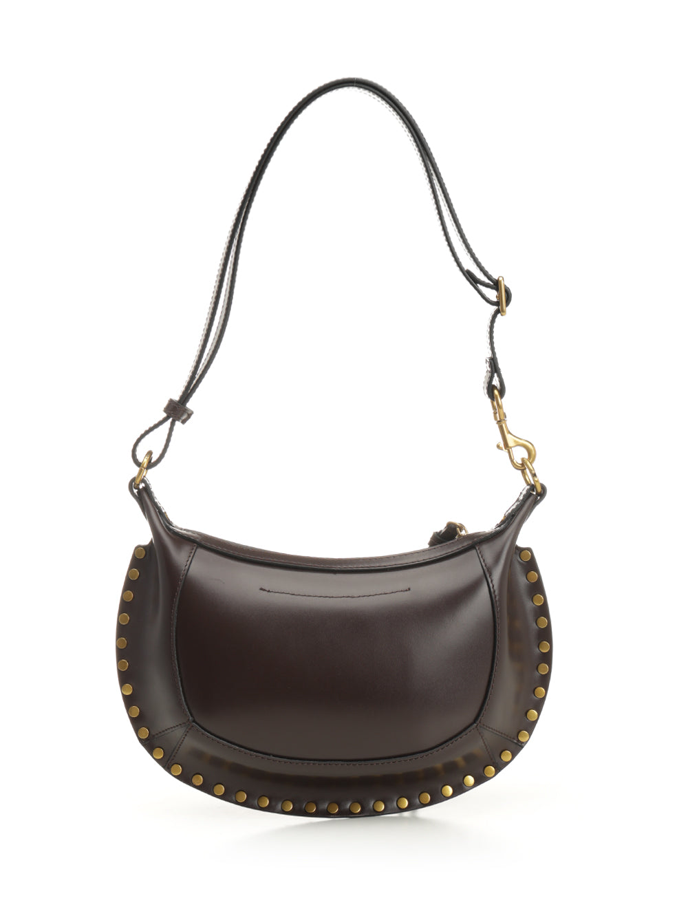 Isabel Marant Oskan Moon Bag Crossbody Bags - Marrone | 7ed71023557bede49512706a4c38bf6e0ca11880