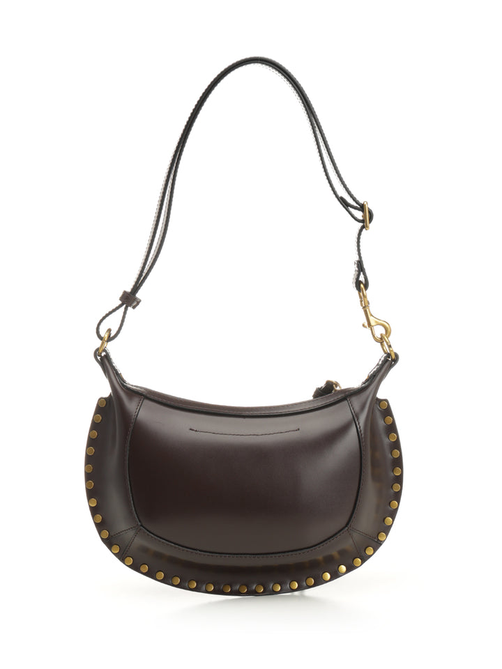 Isabel Marant Oskan Moon Bag Crossbody Bags - Marrone | 7ed71023557bede49512706a4c38bf6e0ca11880