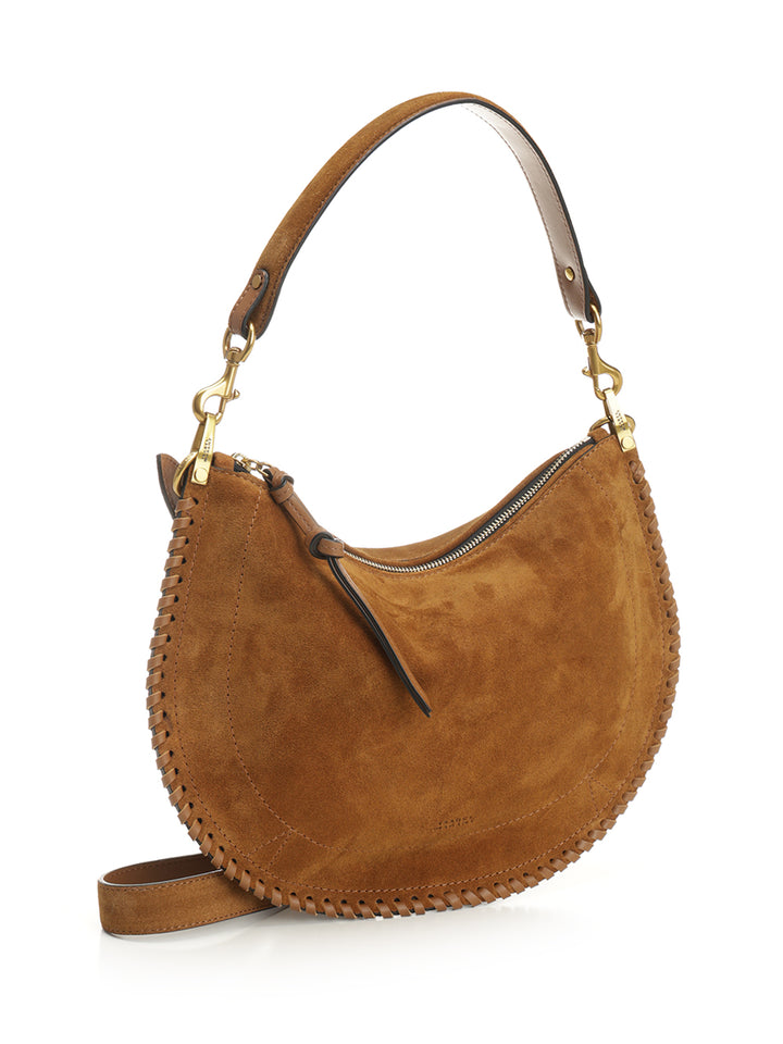 Isabel Marant Oskan Soft Zip Bag Crossbody Bags - Marrone | 03be1d0ec7d7262571b9cf4a8ad3a746e72fb41c