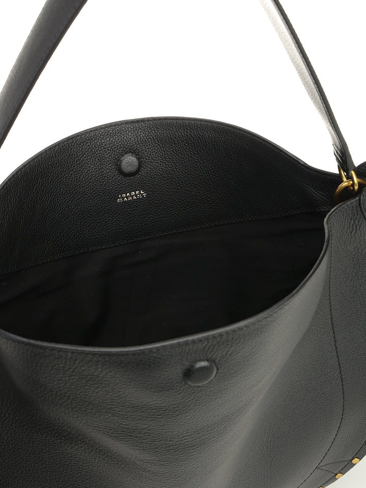 Isabel Marant Oskan Shoulder Bags - Nero | cb50d7711e81b409f6fb7f45be47fde1252814b2