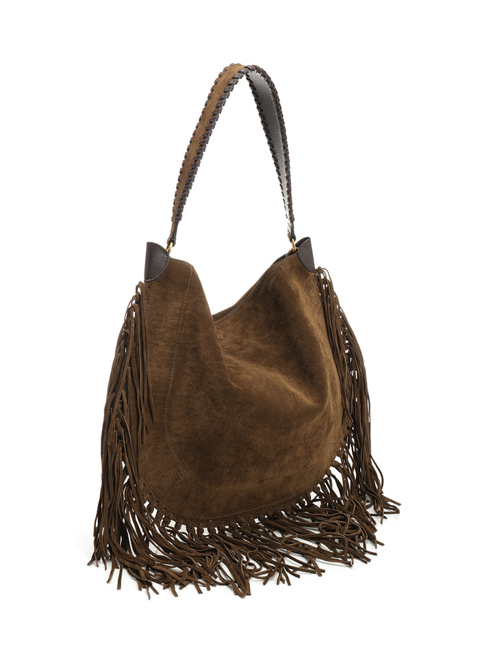 Isabel Marant Oskan Shoulder Bags - Marrone | b1e5ee0ee52be11e0cdd0b54adea2403b99c114c