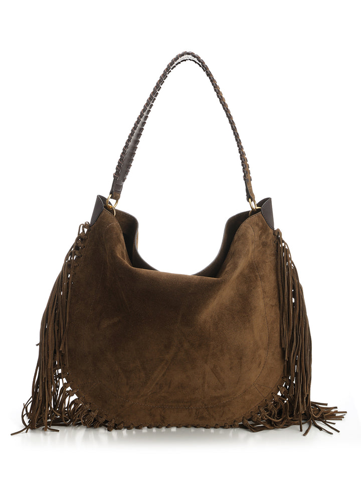 Isabel Marant Oskan Shoulder Bags - Marrone | 30352e49dfcb8fe2245aa38f649716f1d991e6e1