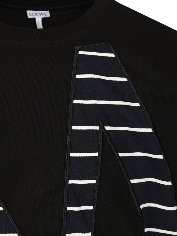 Loewe Cotton T-Shirt - Nero | 40a458f7e2d722809da7884b240e195479e396ae