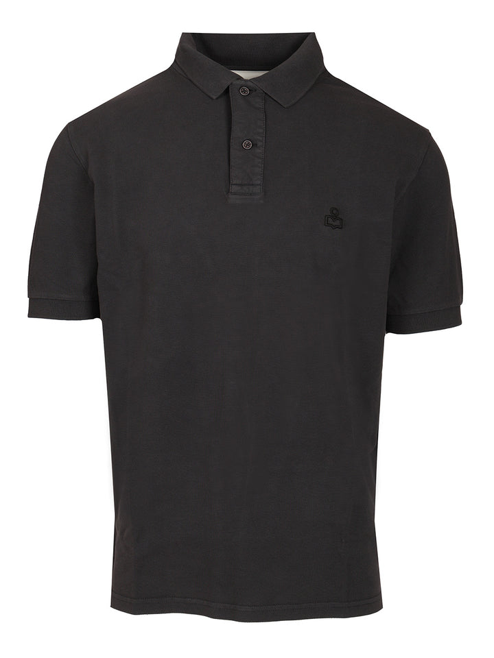 Marant Vafko Polo shirt - Nero | 68adcb96318daf1bed411e354cc4828661c62c9b