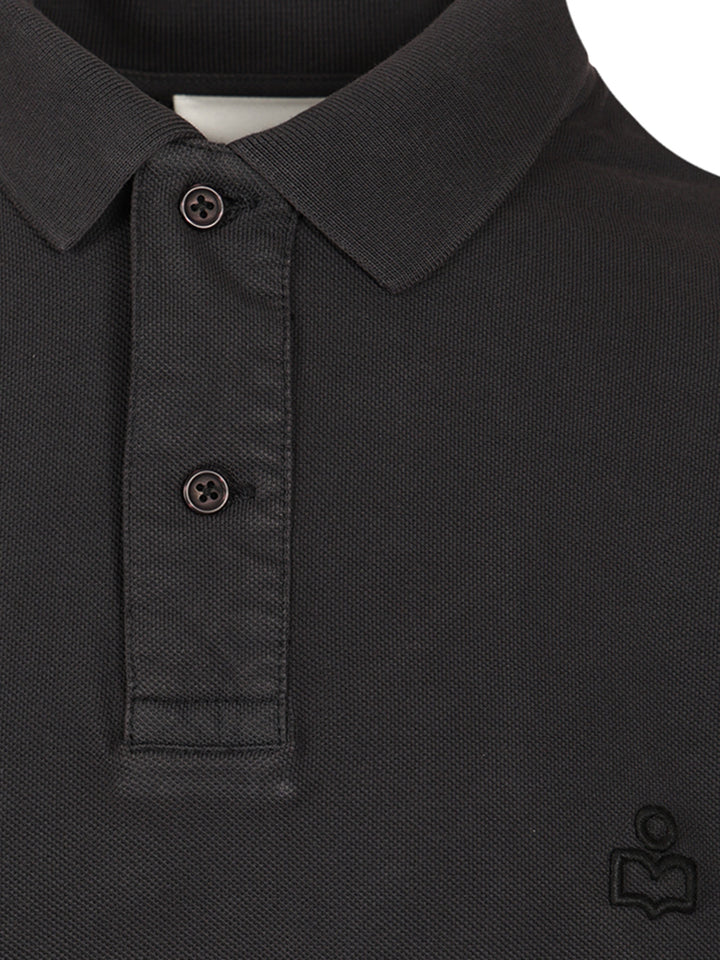 Marant Vafko Polo shirt - Nero | be3c3f93d4aafab3b42a9f2bc26768ec1e3e8862