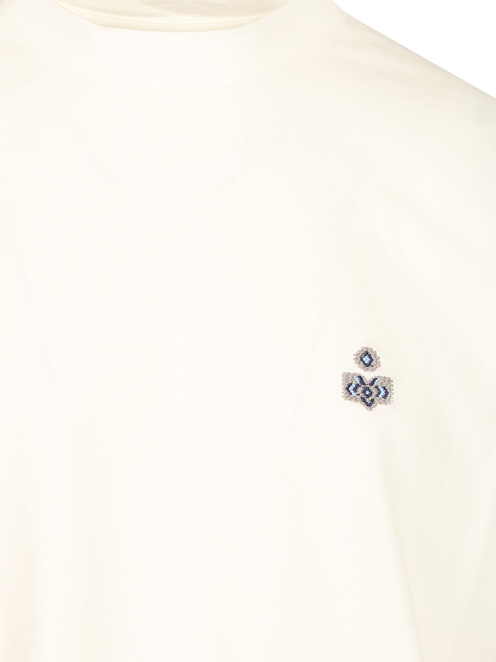 Marant Hugo T-Shirt - Bianco | dd855b16a54a29dcc0e650f8c8f7fd1baa110f33