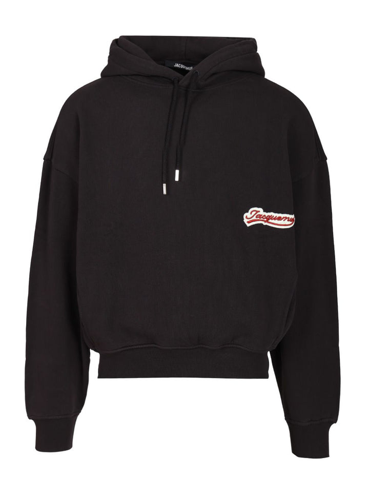 Jacquemus Cotton Hoodie Sweatshirts - Blu | 0ece34e5167583c64777a2b228b0fa3fb1471e99