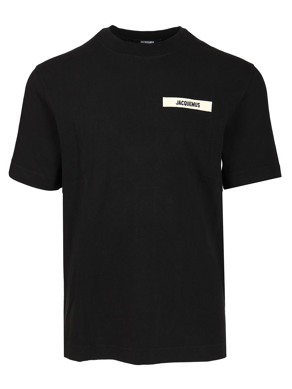 Jacquemus Cotton T-Shirt - Nero | e39d98e1b35af62e66c4e8a493ff7beb674e9a63