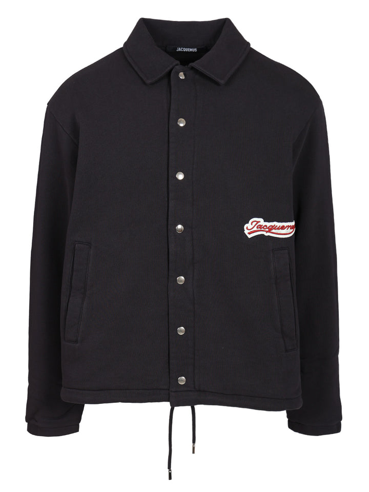 Jacquemus Cotton Twill Shirt Jacket Giacche - Blu | 374e0d31281dda600abcd41882b7fdbeddc4f319