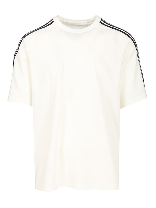 3-Stipes T-Shirt Bianco