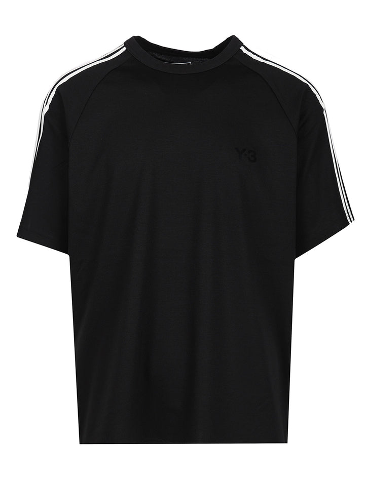 Adidas Y-3 With 3-Stripes T-Shirt - Nero | dc95d639ab019209893ff15c133fae48130ef4f7