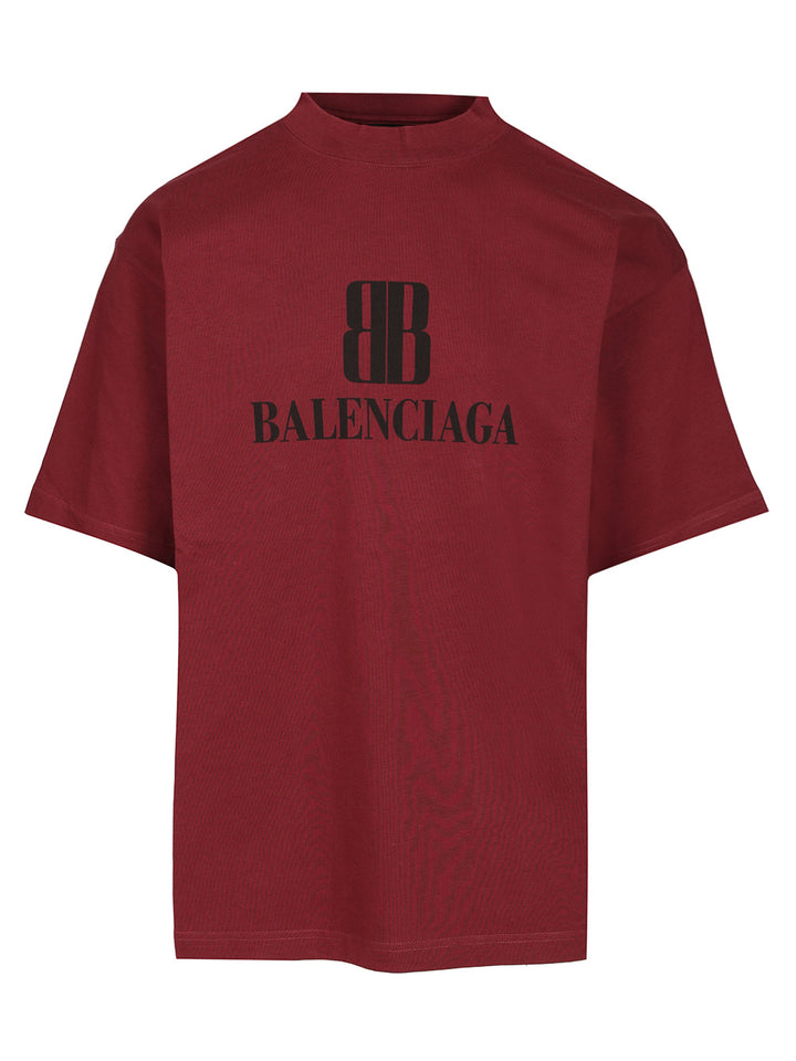 Balenciaga Nano Bb T-Shirt - Bordeaux | 36b892df7b5870468fb3a8fdbf7dc8471aa50f48