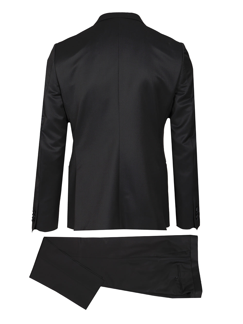 Ermenegildo Zegna Wool And Mohair Tuxedo Abiti - Nero | 701b257bfa3b2ed2918e2f18d18595043bd5658d