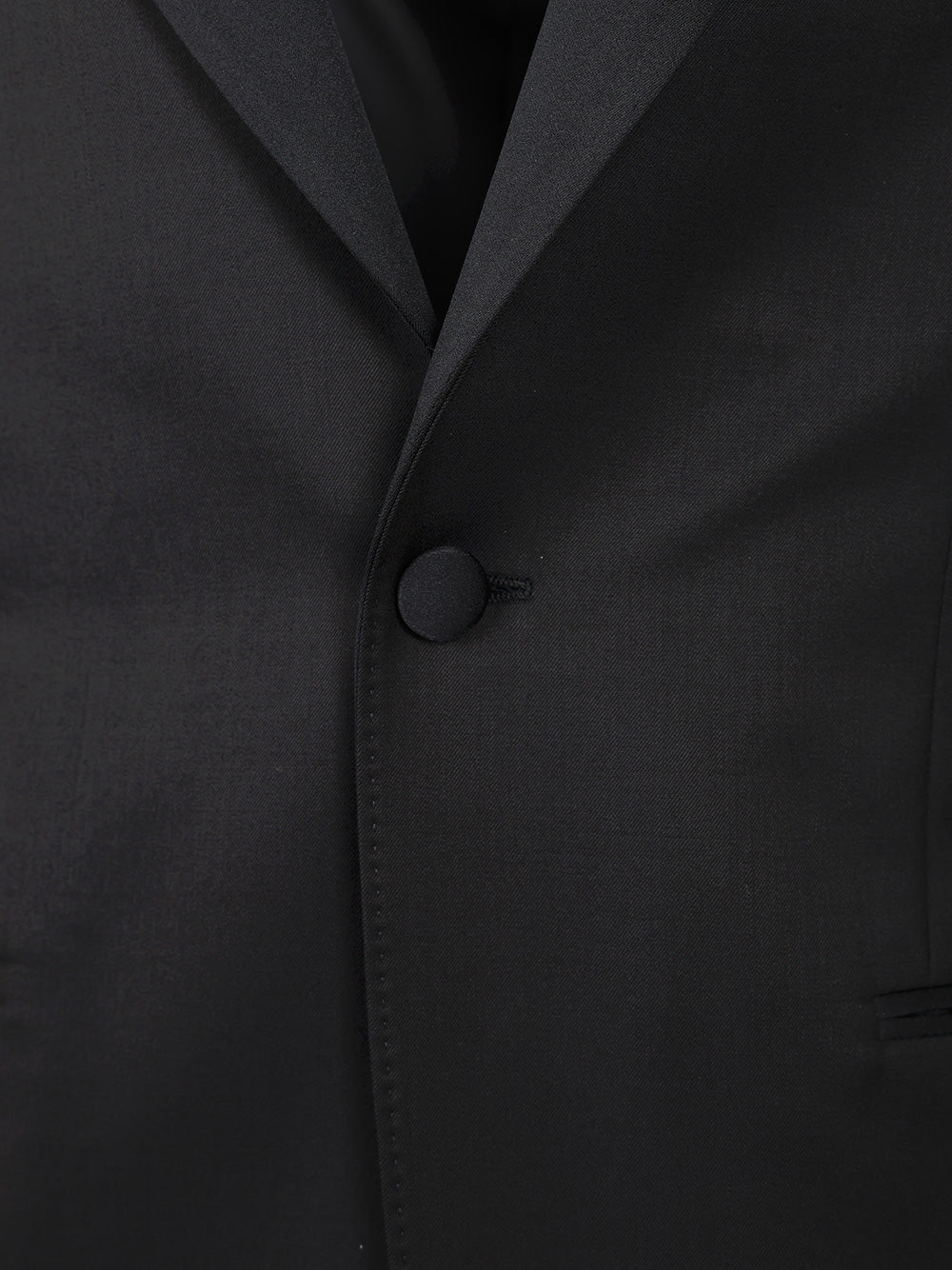 Ermenegildo Zegna Wool And Mohair Tuxedo Abiti - Nero | c8ad8c20816d1cf7df2c37291c7b95016fb1411a