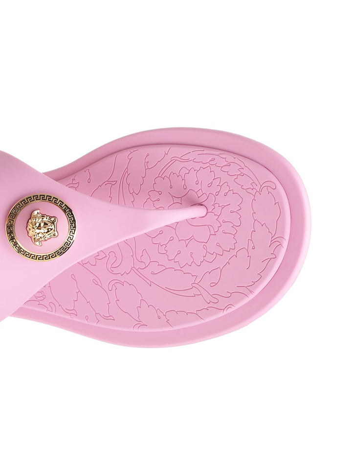 Versace Rubber Slides Sandali - Rose | fc00f484a9d81c678485bd12606cc3d90f0ffdfa