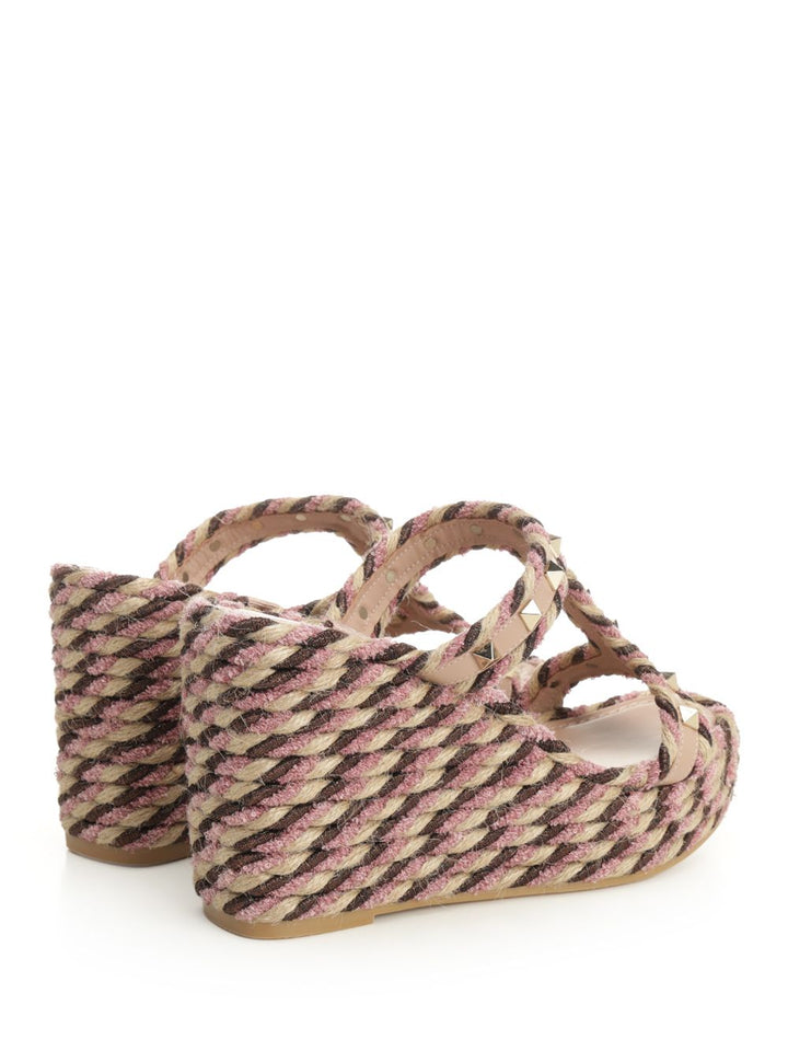 Valentino Garavani Rockstud Sandali - Violet | 7e33c61d95aca68c278b14607804d21f58066446
