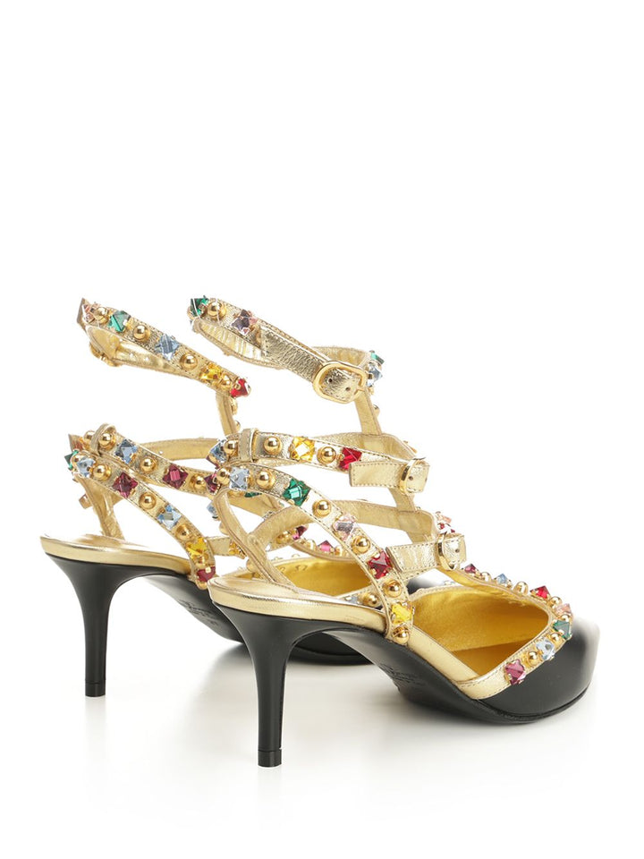 Valentino Garavani Rockstud Sandali - Nero | 6b960bfb8c44b2117ca81201b87ba8dc15bc6d3a