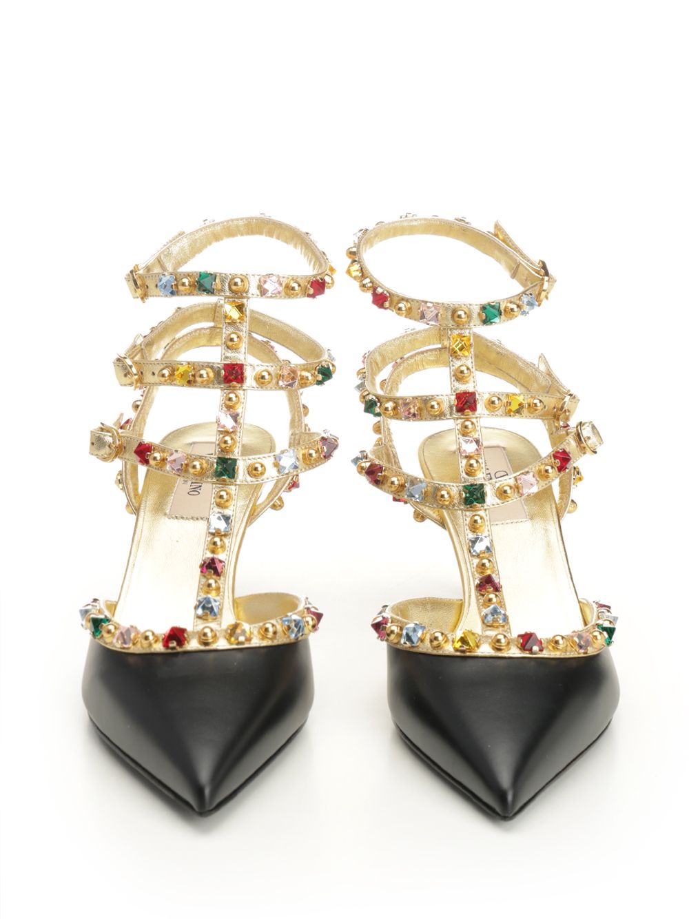Valentino Garavani Rockstud Sandali - Nero | eb2f5192ea3aab8e5a9c14a8805981aa804d683c