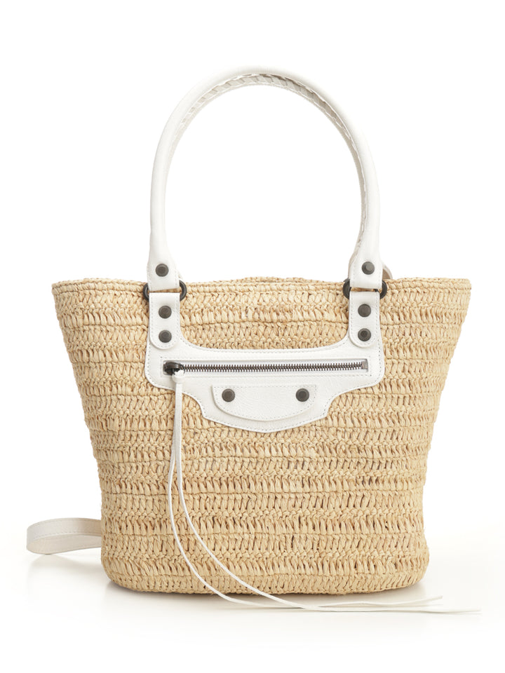 Balenciaga Le City Shoulder Bags - Bianco | 6d0061ec9c4b485a535ea1db6d7bc7b9dca5f01f