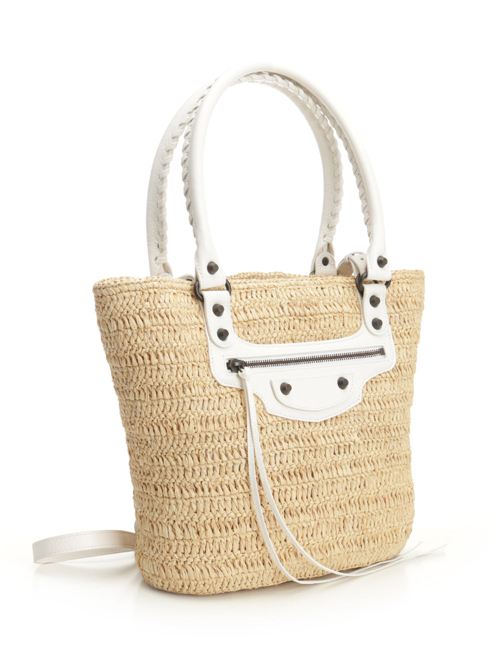 Balenciaga Le City Shoulder Bags - Bianco | 51a72ae435a0b52bcf304ca38b853816686b1143