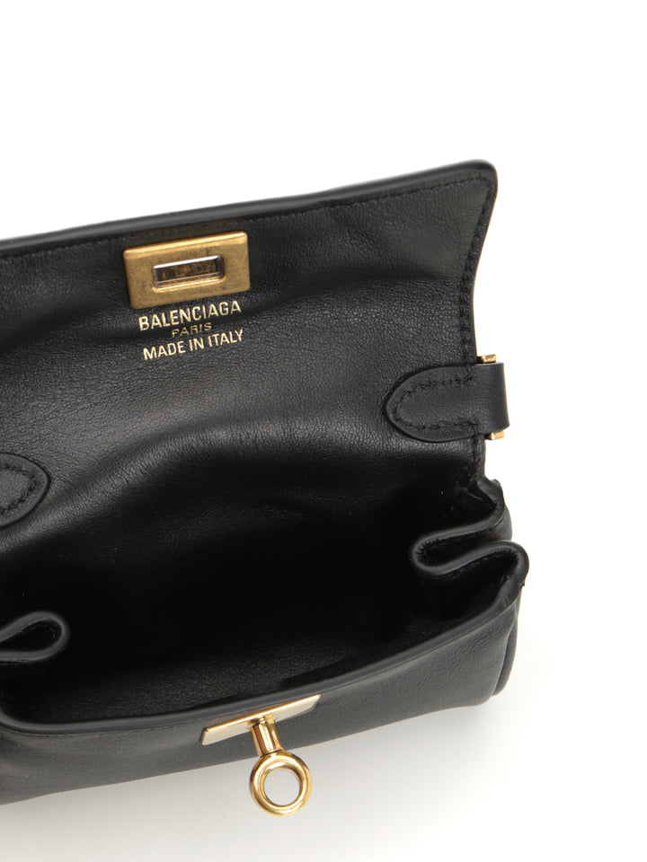 Balenciaga Charm Rodeo Shoulder Bags - Nero | 8aa591e445c99b27c6acdb45a91a622d78a429f0
