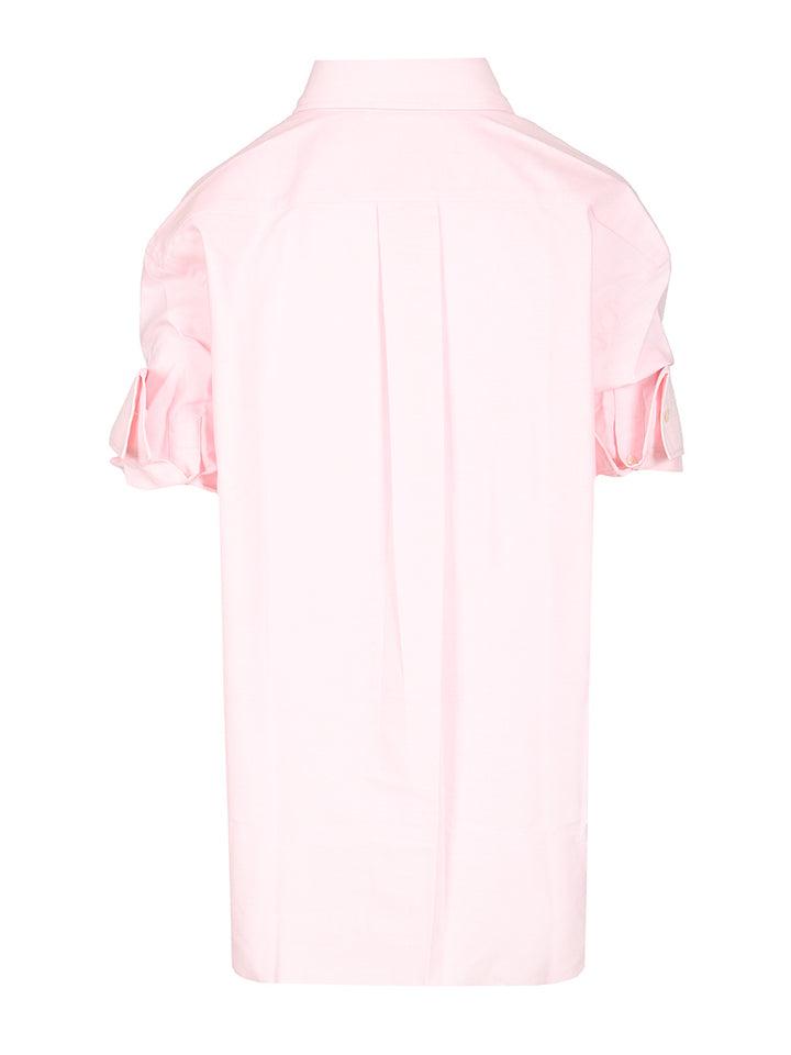 Acne Studios Short-Sleeved Tailored Shirt Shirts - Rose | 056e6b26c9271a296c884891aa5ce145879061be