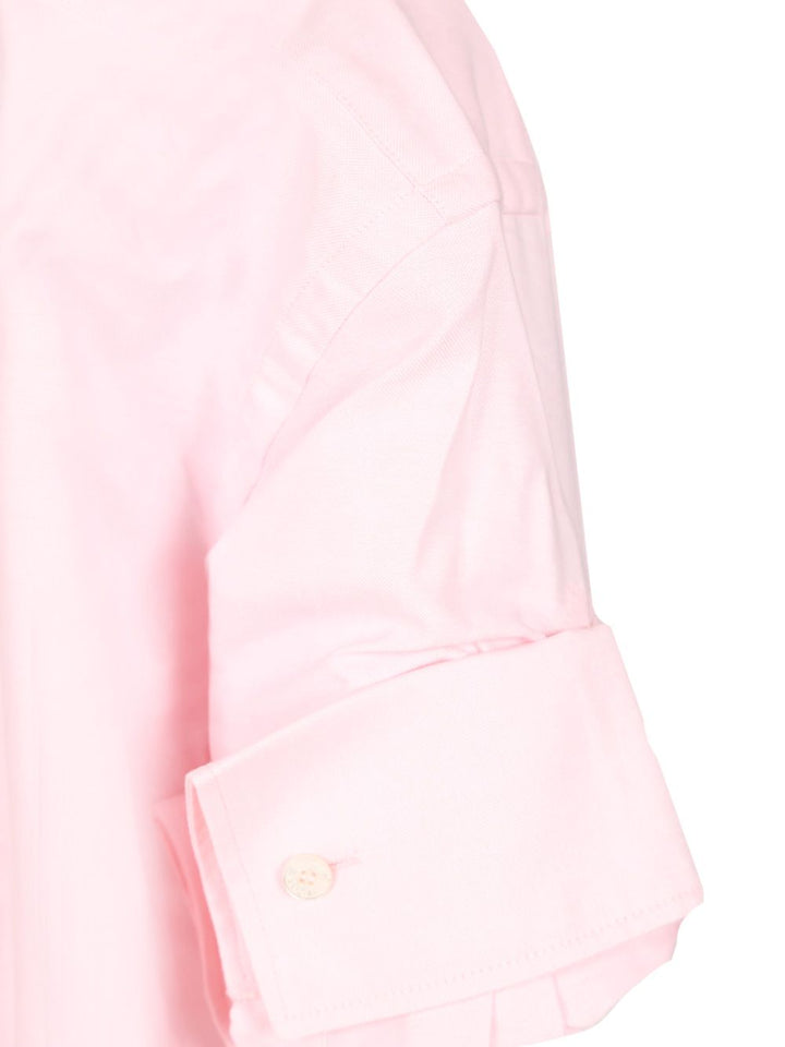 Acne Studios Short-Sleeved Tailored Shirt Shirts - Rose | 9c6cf91cfca0c6ffd5eba885b1a26683ce0f0fbc