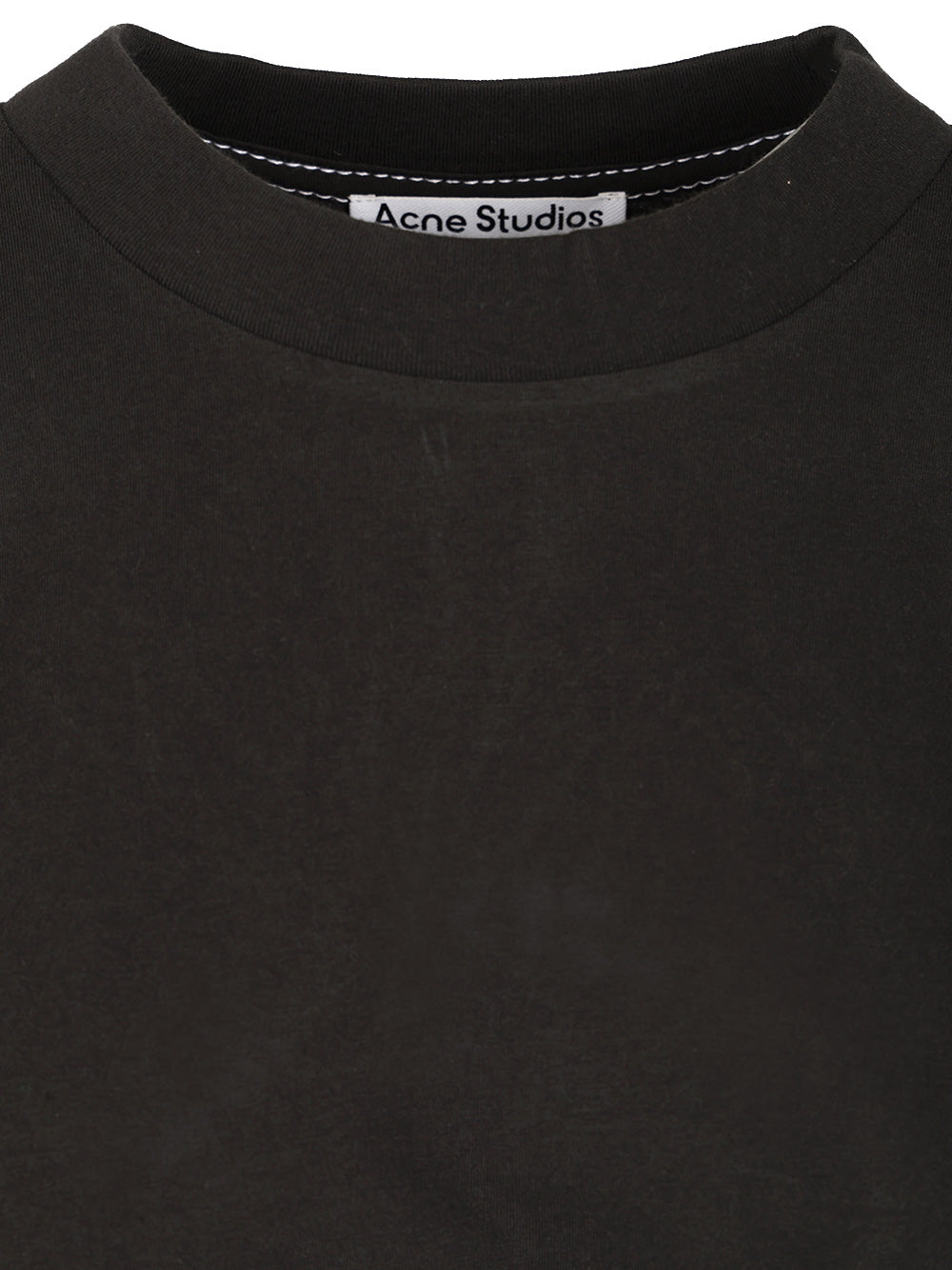 Acne Studios Crew Neck T-Shirt - Nero | 769fe1cecbf4071e965251f03a9c63c880508778