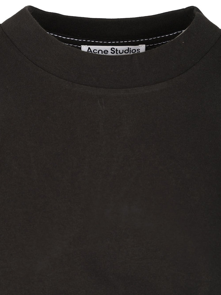 Acne Studios Crew Neck T-Shirt - Nero | 28035638afc977bb41cc68f29fb0e12e958c0170