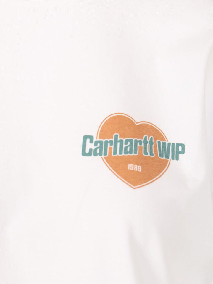 Carhartt Wip W T-Shirt - Bianco | d2f25fadd367c959a0f701592ba8a8962ddb4505