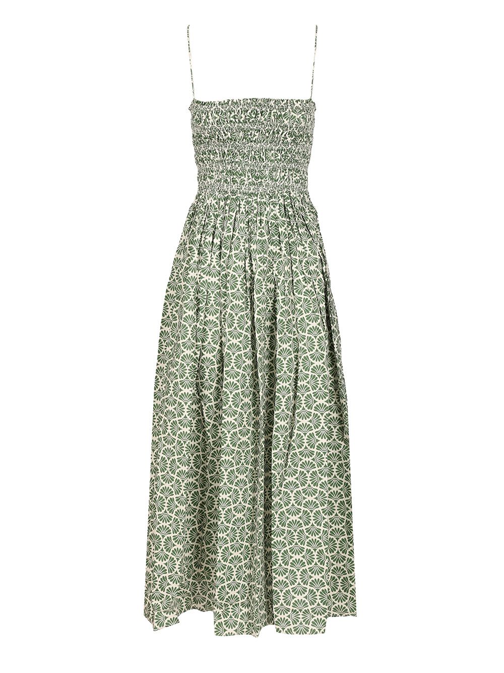 Matteau Ruffle Bodice Dress Abiti - Verde | 560a19abaa299cba6a5290045a190bd675b26775