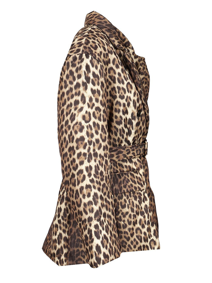 P.A.R.O.S.H. Double-Breasted Animalier Jacket Giacche - Animalier | c4b8dafb8e44b1f56c04b4ddeb5d49df8934210c